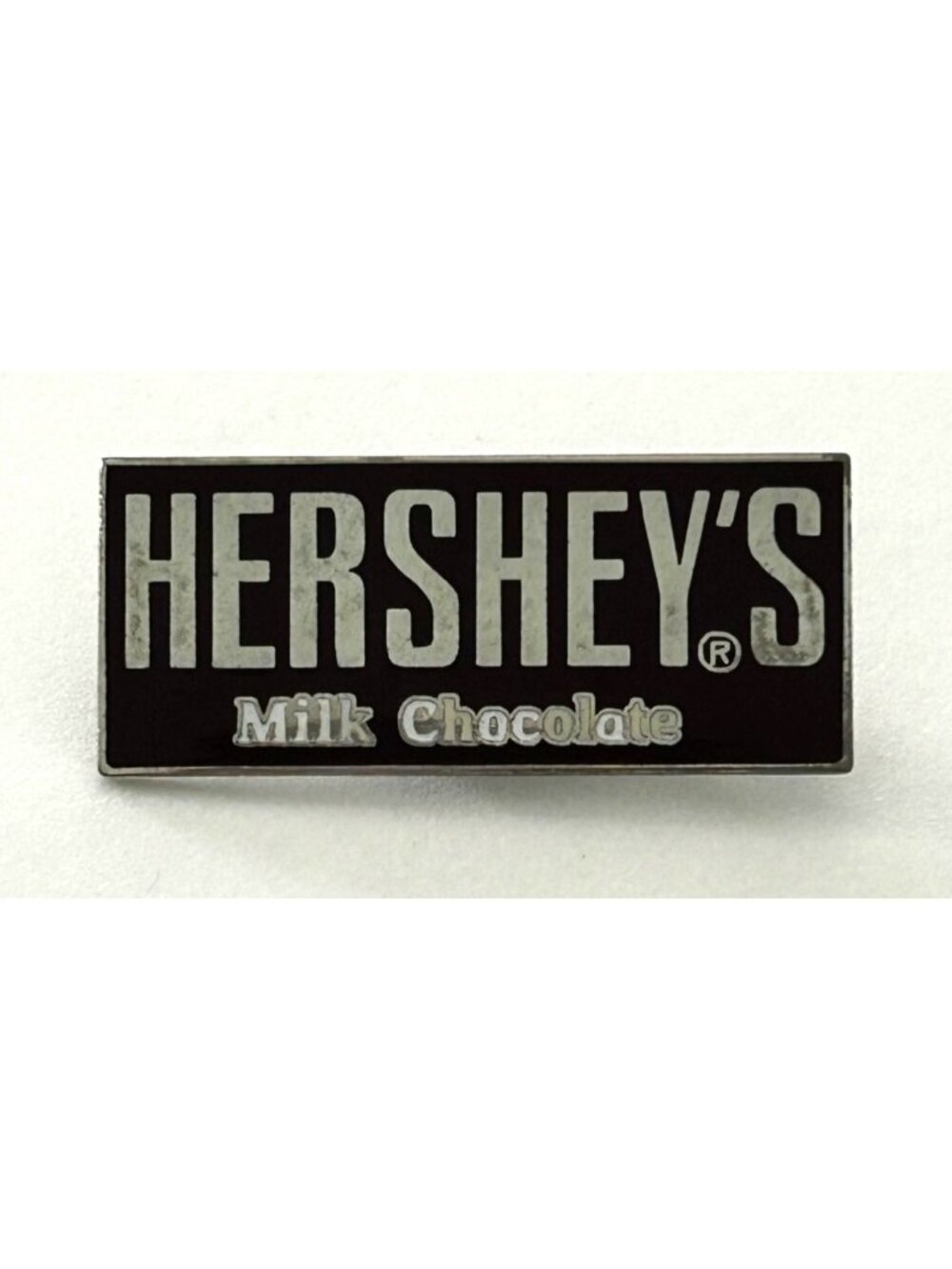 Hershey's Milk Chocolate Enamel Pin 2009 HFC Official Pin Trading Badge